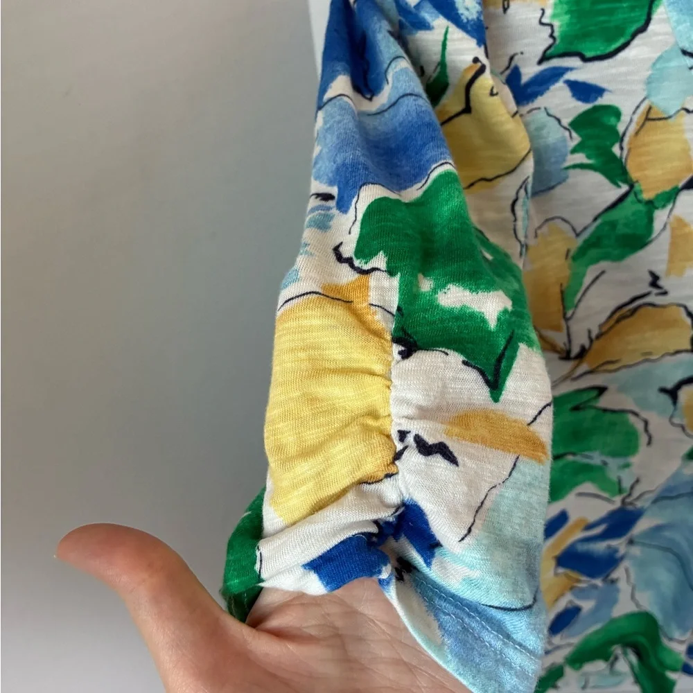 Women’s CHICOS Floral Blouse Large - Picture 2 of 6